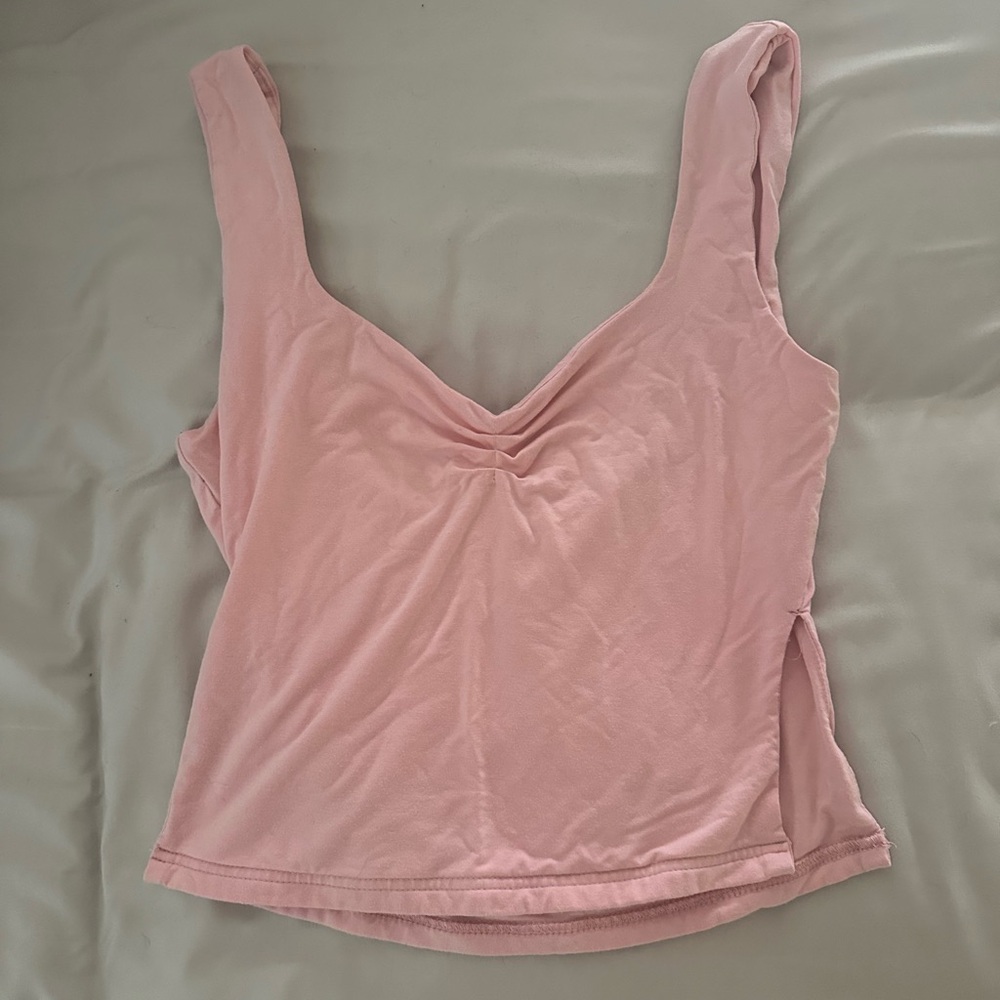 Pink Crop Top